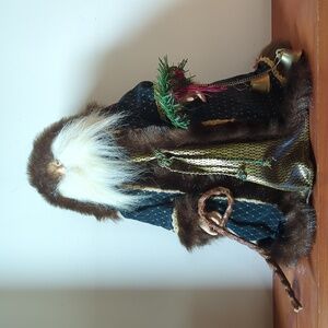 Vintage Old World Santa St Nick Christmas Tree Topper